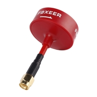 Antenne Foxeer 5.8Ghz RP-SMA LHCP - Rouge
