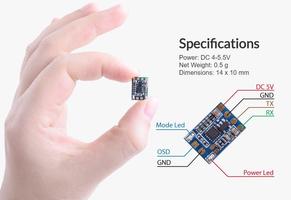 Module de contrôle d'OSD caméra Runcam