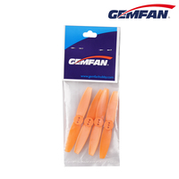 Hélices Bipales 3025 Bullnose Orange 3 Trous Gemfan