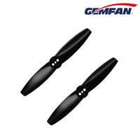 Hélices Bipales 3025 Bullnose Noire 3 Trous Gemfan