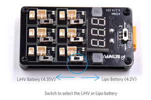 Chargeur de 6x lipos 1S Normal / HV BETAFPV