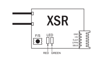 Recepteur XSR (INT) FrSKY