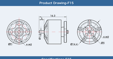 T-Motor F15 1104 6000KV